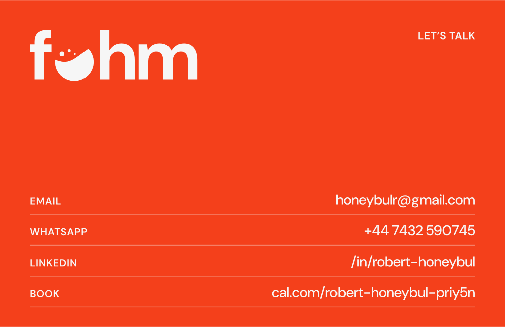 Business card back